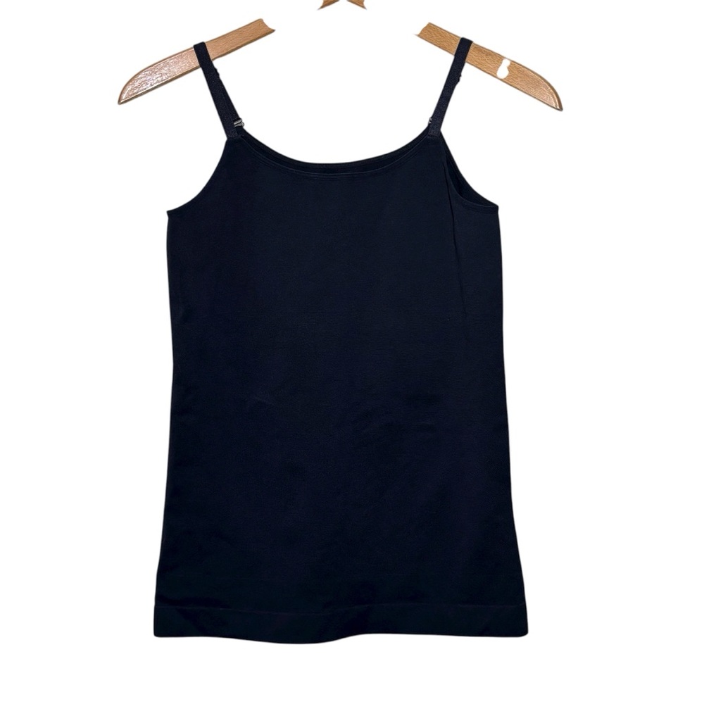 ShaperMint Essentials Scoop neck shaping cami in black. Women’s XXL